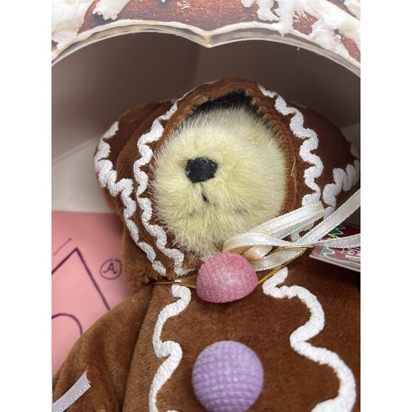 Muffy VanderBear Ginger Bear NABCO 1992 Limited Edition 8” Plush Stuffed Animal - Picture 11 of 16